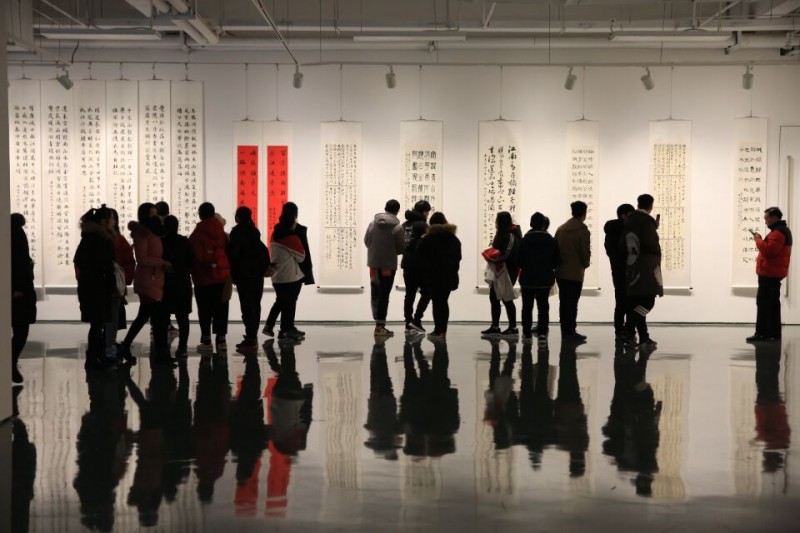 運城幼兒師范高等專科學(xué)校教師書法作品展盛裝開幕