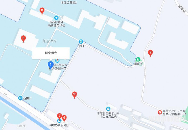 陽泉師范高等?？茖W校2023年地址在哪里