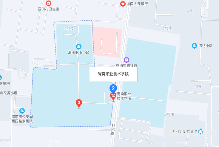 渭南職業(yè)技術(shù)師范學院朝陽校區(qū)2023年地址在哪里